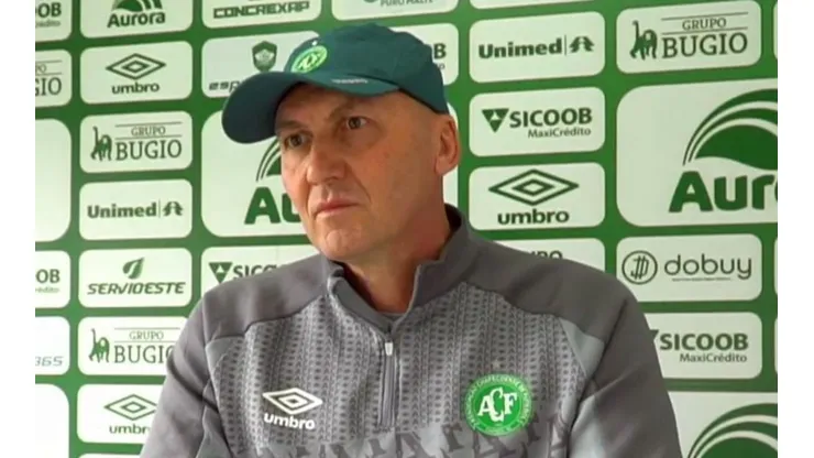 Foto: Reprodução/ Chapecoense - Gilmar Dal Pozzo em entrevista