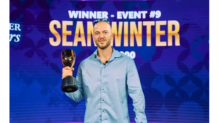 Sean Winter levou a jaqueta roxa do poker (Foto: Divulgação/PokerGo)