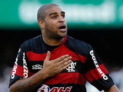 Hexa ao lado de Adriano espanta web ao mudar de profissão: "Marketing melhor que clube da série A..."