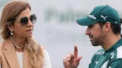 - Leila Pereira ao lado de Abel Ferreira