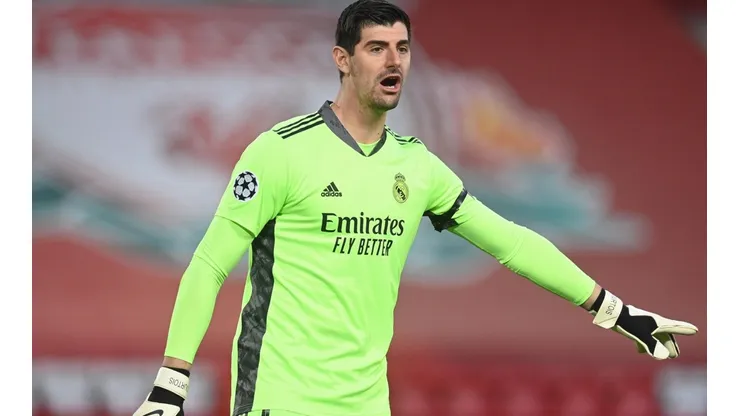 Foto: Michael Regan/Getty Images/Inglaterra - Courtois: goleiro não fica à disposição para jogo da Liga dos Campeões