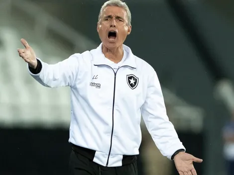 Luís Castro se incomoda com fato inédito vivido no Botafogo em 2022
