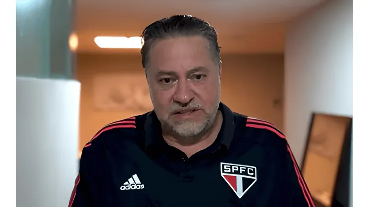 Julio Casares deve negociar jogador do São Paulo (Foto: Reprodução/Twitter oficial do São Paulo)