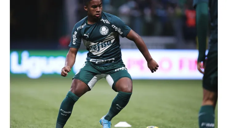 Agif/Ettore Chiereguini - Endrick ganha nova chance no Palmeiras