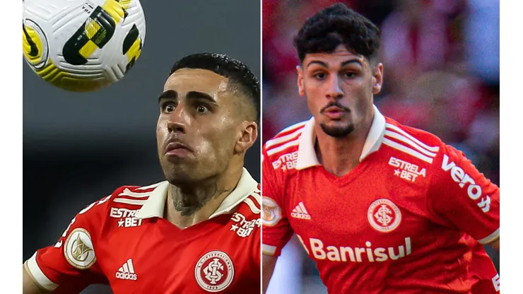 Fotos: Pedro H. Tesch/AGIF e Maxi Franzoi/AGIF - Gabriel e Johnny: dupla não enfrenta o Flamengo