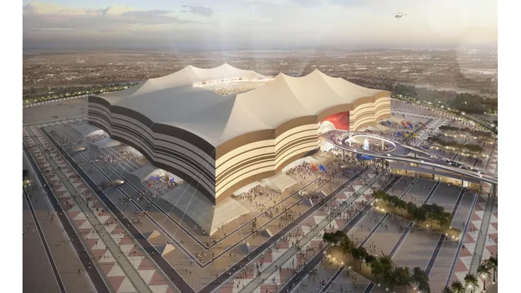 Ilustração fornecida pelo Comitê Supremo de Entrega e Legado de 2022/ Getty Images - Al Bayt Stadium