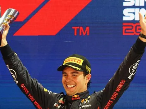 Pérez supera Leclerc logo na largada, ganha GP de Singapura e adia título antecipado de Verstappen