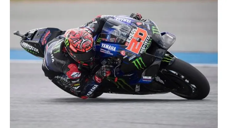Quartararo terminou fora da zona de pontos em Chang