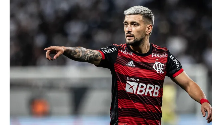 Foto: Raul Baretta/AGIF- Arrascaeta é o principal meia do Flamengo.