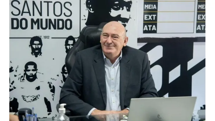 Divulgação/Site Santos - Equipe santista vem crescendo na temporada sob o comando de Odair Hellmann