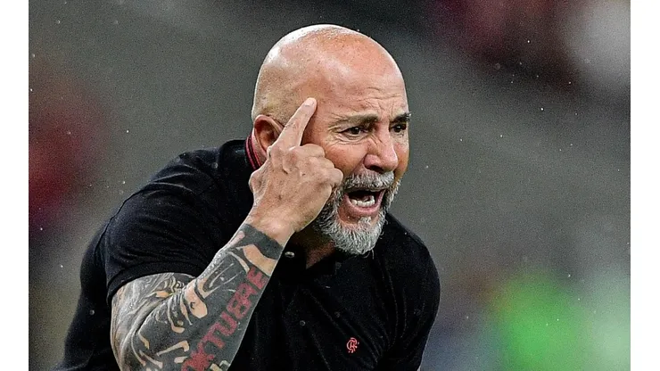 Sampaoli, técnico do Flamengo - Foto: Thiago Ribeiro/AGIF