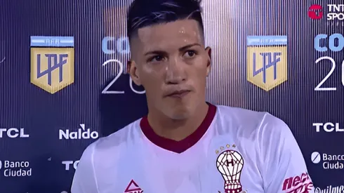 Lucas Merolla no Huracán - Foto: Reprodução/Huracan