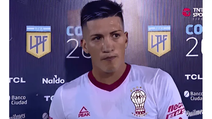 Lucas Merolla no Huracán - Foto: Reprodução/Huracan