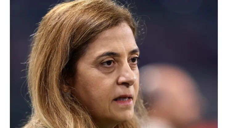 Marcello Zambrana/AGIF - Leila Pereira, presidente do Palmeiras.
