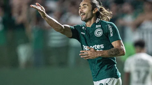 Heber Gomes/AGIF - Jogador vive fase goleadora com a camisa esmeraldina