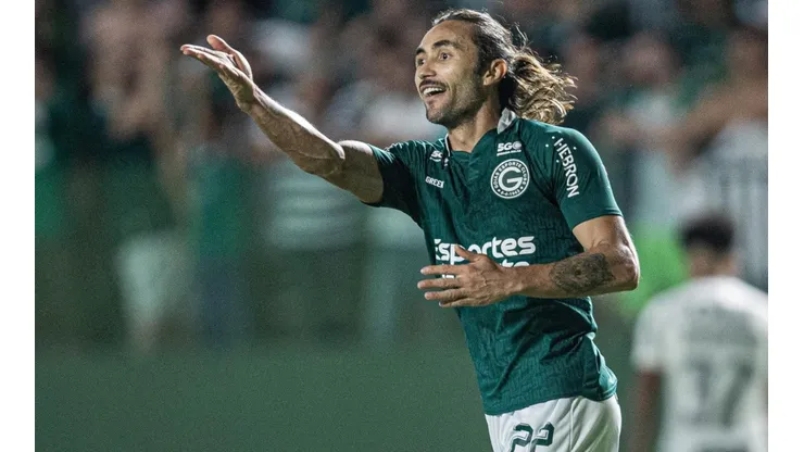 Heber Gomes/AGIF - Jogador vive fase goleadora com a camisa esmeraldina