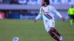 Marcelo jogador do Fluminense durante partida contra o Grêmio. Foto: Luiz Erbes/AGIF