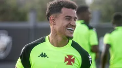 Philippe Coutinho durante treino no CT Moacyr Barbosa, no dia 14/07/2024. Foto: Leandro Amorim/Vasco