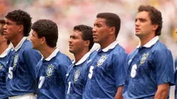 Romário na Seleção Brasileira. Foto: Chris Cole/ALLSPORT/ Getty Images