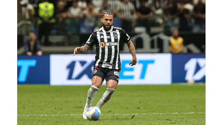 Otávio jogador do Atletico-MG durante partida contra o Sao Paulo na Arena MRV
