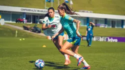 Atividades de Arthur Elias visam a intensidade. Divulgação/CBF.