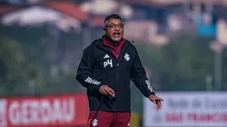 Roger Machado vai fazer a sua estréia pelo Internacional. Foto: Twitter/Internacional