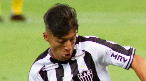 Alan Franco em ação pelo Atlético-MG -Foto: Fernando Moreno/AGIF