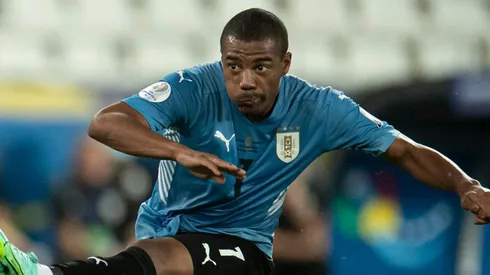 De La Cruz está jogando a Copa pelo Uruguai.