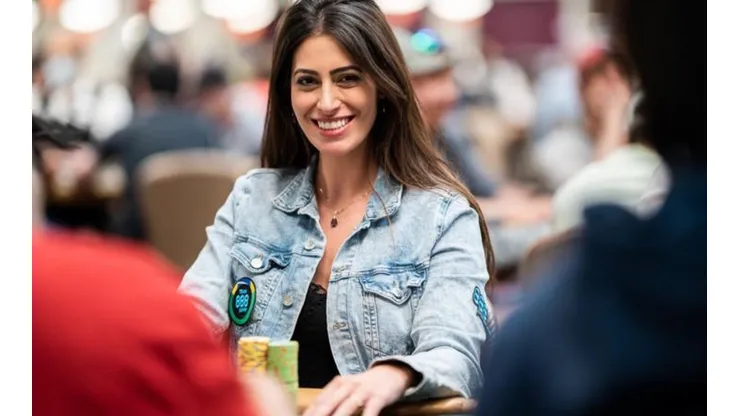 Vivian Saliba é uma brasileira embaixadora do 888poker (Foto: Seth Haussler/PokerNews)