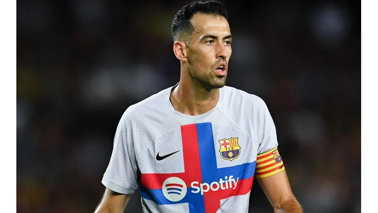 Getty Images/David Ramos - Busquets pode jogar com flamenguista