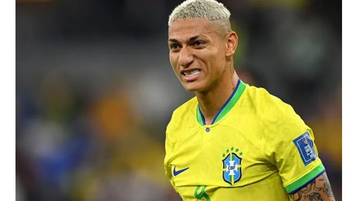 Foto: Matthias Hangst/Getty Images - Richarlison é o artilheiro da Seleção Brasileira na Copa do Mundo, com dois gols