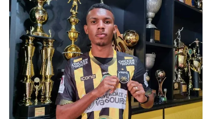 Foto: Divulgação Volta Redonda/ Lelê explicando porque não acertou com o Vasco