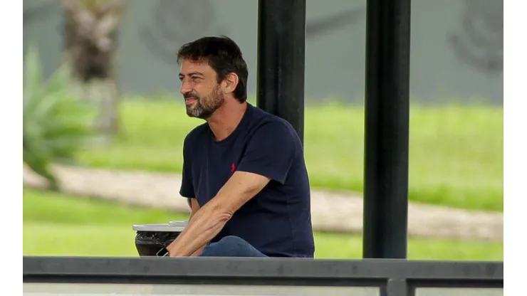 Foto: Rodrigo Coca/Agência Corinthians/Divulgação - Duílio Monteiro Alves: presidente ainda não definiu futuro do jogador