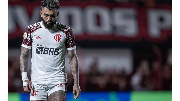 Heber Gomes/AGIF. Gabigol lamenta vaias da torcida flamenguista