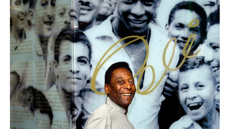 Pelé Foto: Ricardo Saibun / Divulgação SantosFC