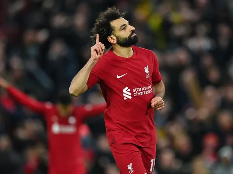 Mohamed Salah bate dois recordes no Liverpool e torcida incendeia web
