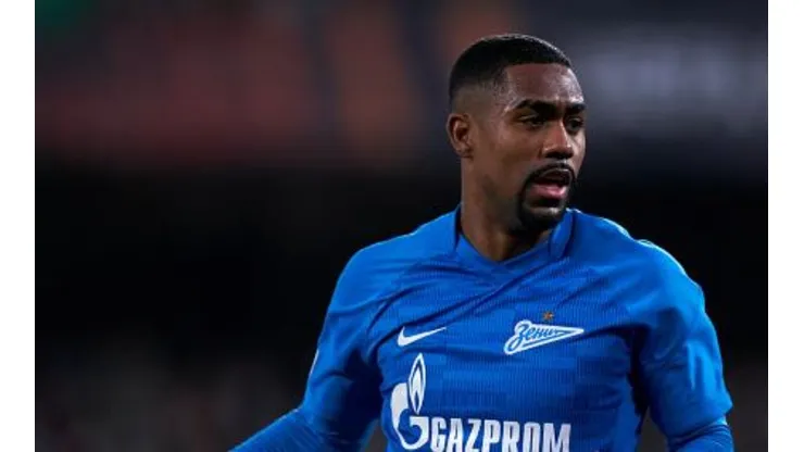 Mateo Villalba/Quality Sport Images/Getty Images - Malcom, cria do Corinthians atuando pelo Zenit, da Rússia