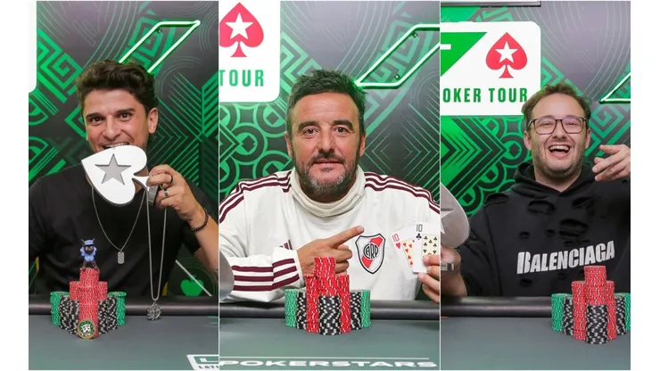 Ramiro Omar, Gaspar Fernádez e Matias Chervin. os argentinos fizeram a festa (Fotos: Divulgação/LAPT)