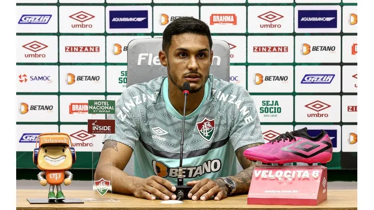 FOTO: LUCAS MERÇON / FLUMINENSE F.C / DIVULGAÇÃO - Cristiano: lateral esclareceu polêmica