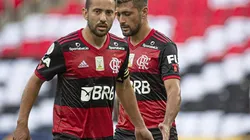 Éverton Ribeiro e Arrascaeta 'ficam para trás' para meia do Grêmio - Foto: Alexandre Vidal/Flamengo
