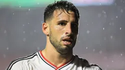 Foto: (Marcello Zambrana/AGIF) - Calleri sofreu uma lesão no tornozelo direito no São Paulo