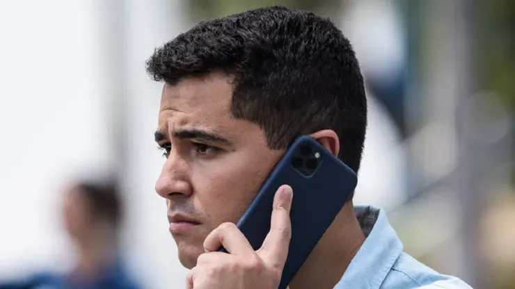 Foto: Cruzeiro/Gustavo Aleixo - Pedro Martins enquanto trabalhava no Cruzeiro