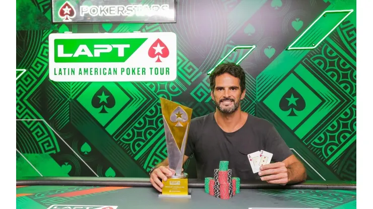 Thiago Camilo faturou grande premiação no poker (Foto: Divulgação/LAPT)