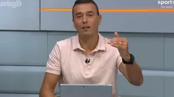 Foto: Reprodução/SporTV - Rizek: apresentou reclamou de horário de jogo do Vasco