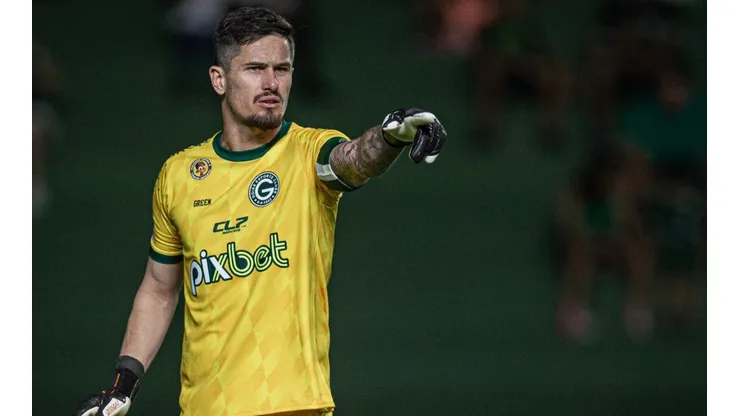 Foto: Heber Gomes/AGIF - Tadeu é titular absoluto do Goiás
