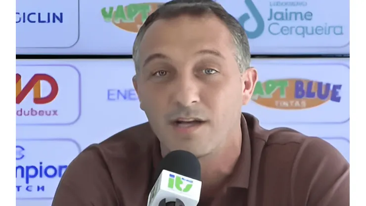 Foto: Reprodução/Youtube - Cadu Santoro é diretor de futebol do Bahia