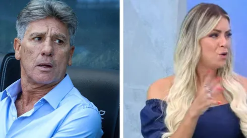 Maxi Franzoi/AGIF e Reprodução - Renato Gaúcho e Renata Fan.