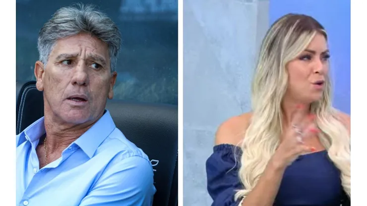 Maxi Franzoi/AGIF e Reprodução - Renato Gaúcho e Renata Fan.