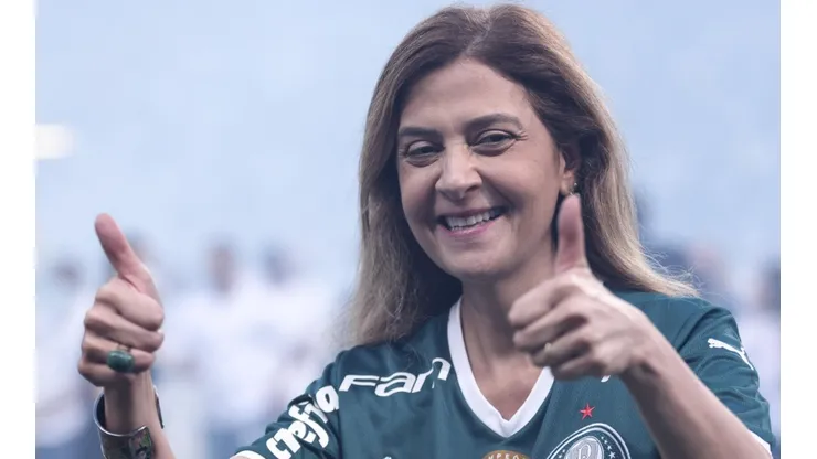 Ettore Chiereguini/AGIF - Leila, presidente do Palmeiras.