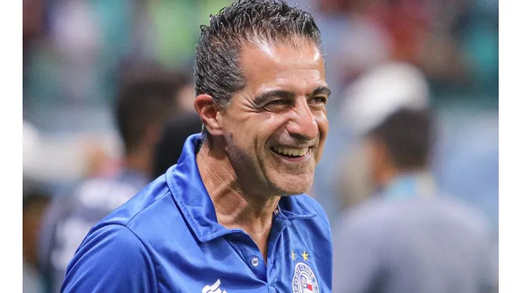 Renan Oliveira/AGIF - Paiva, treinador do Bahia.